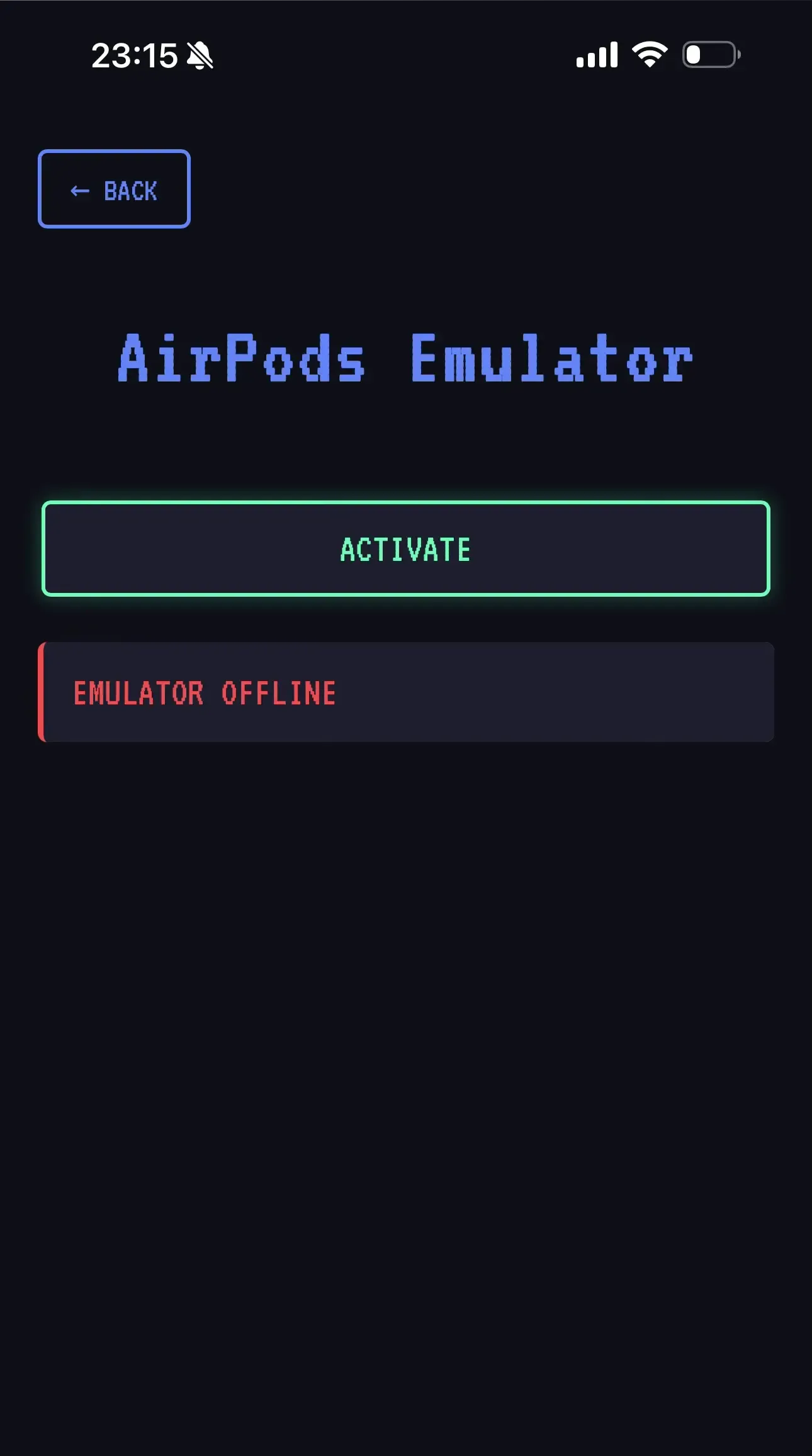 Activate the AirPods Emulator on HackMaster Pi