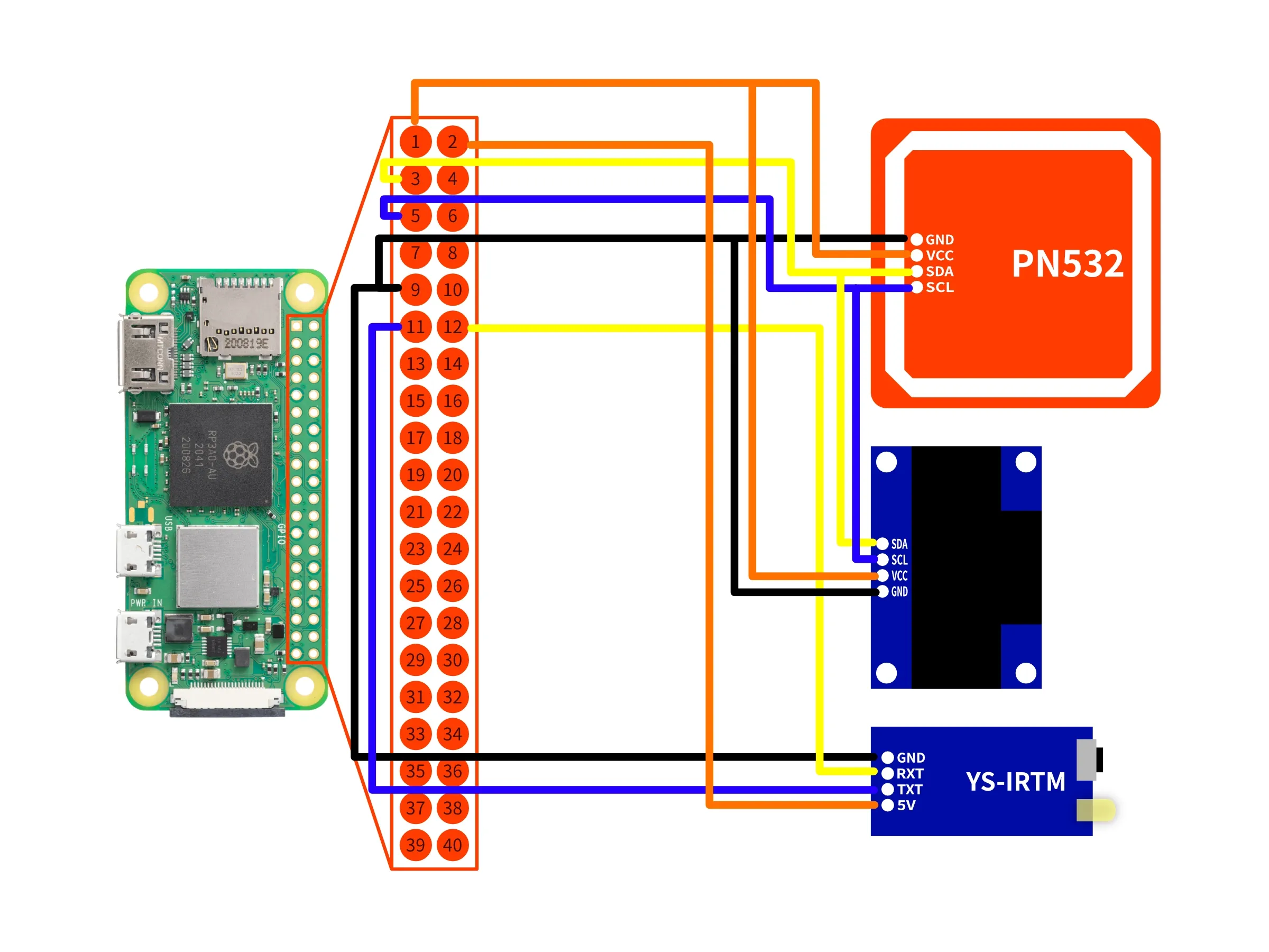 HackMaster Pi Circuit Diagram